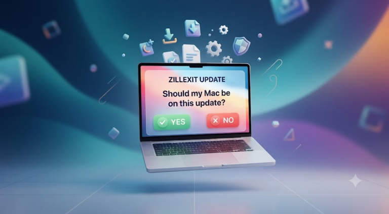 should my mac be on zillexit update