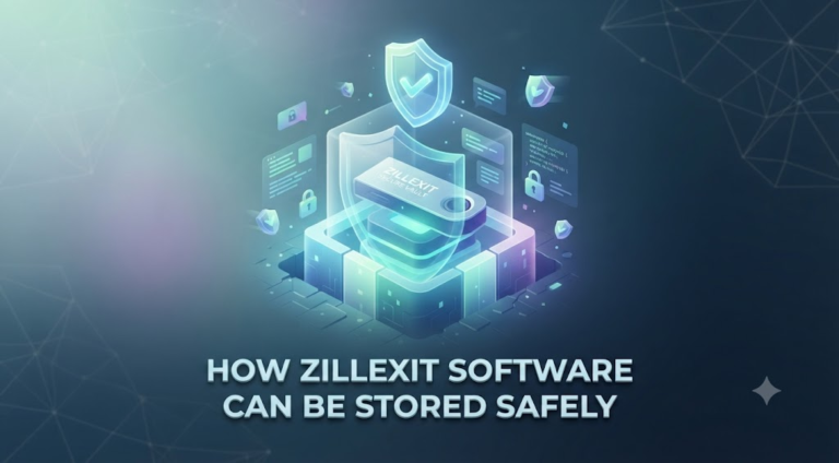 how zillexit software can be stored safely